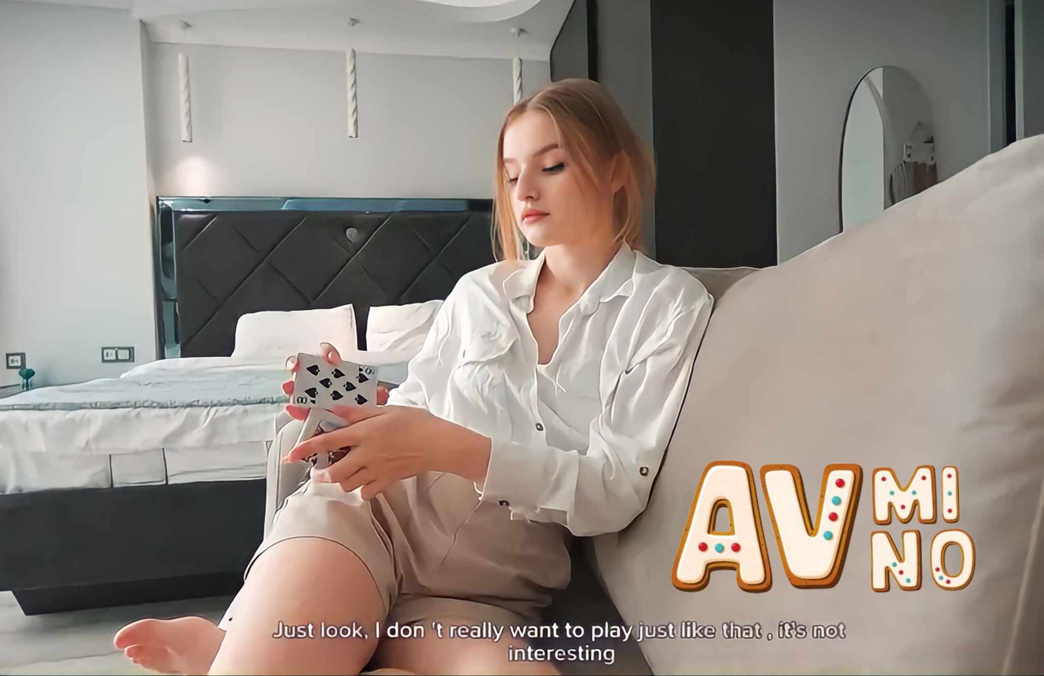 หนังโป๊ฝรั่ง ใครเล่นเกมแพ้คนนั้นโดน Diana Rider 1