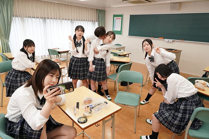 av japan 6 ต่อ 1 กดหยุดเวลาในโรงเรียน DVMM-159 1
