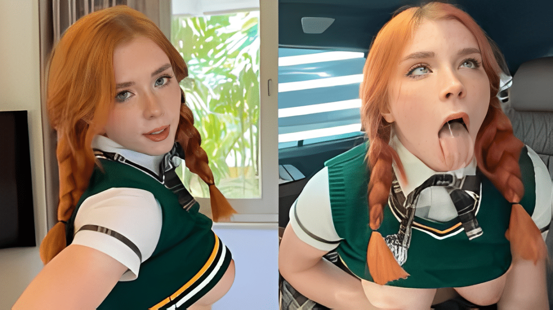 avฝรั่ง ไปเอาเงินที่บ้าน British Student Sweetie Fox